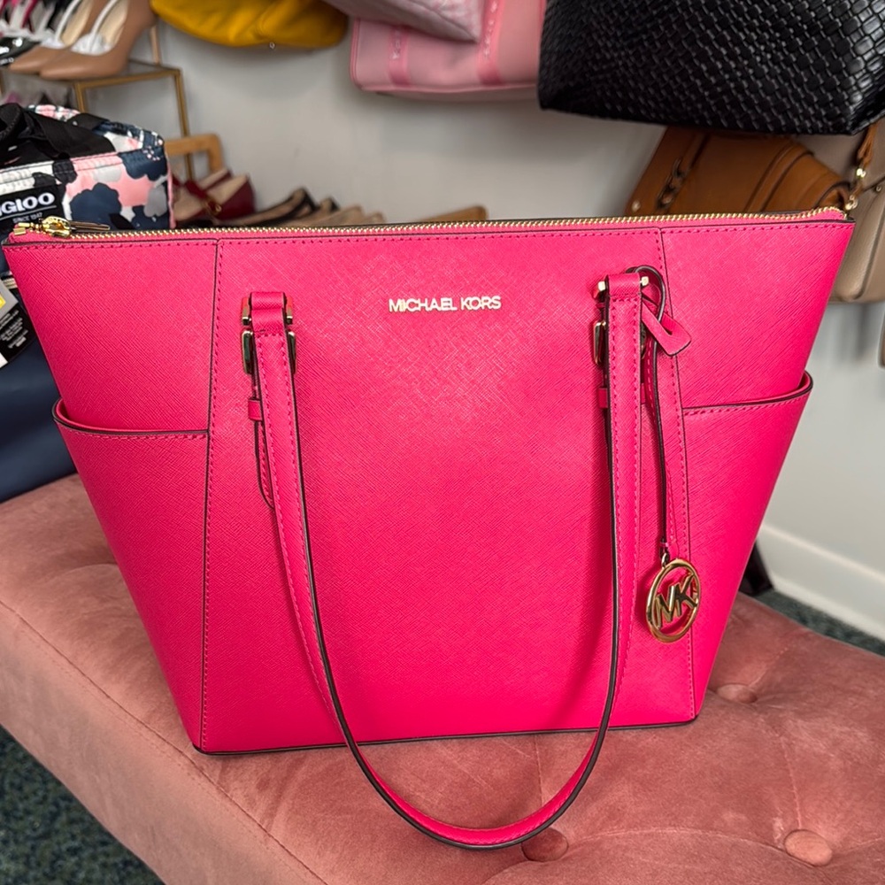 Michael Kors Pink Tote Bag
